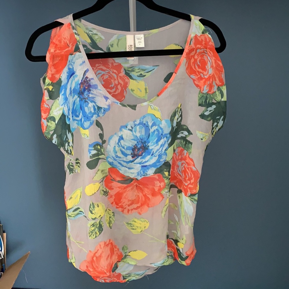 Flower blouse
